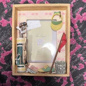 Russ Tee Time Golf Picture Frame - Cream